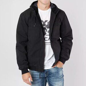 RVCA Hooded Bomber Jacket Medium